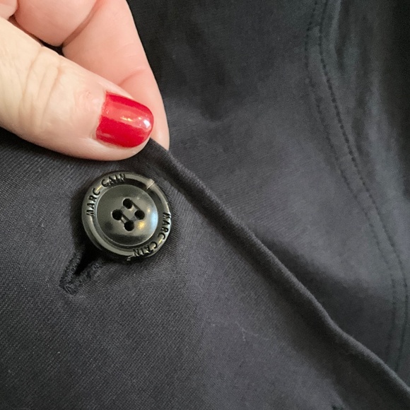 Marc Cain Women’s Jersey Knit Blazer Designer Cotton Stretched Blokecore Sz S - Picture 11 of 16